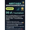 Audyt Iluzji Wiarygodności B2B / 1 kontrahent