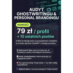 Audyt Ghostwritingu & Personal Brandingu