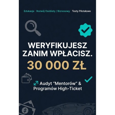Audyt „Mentora" & Programów High-Ticket