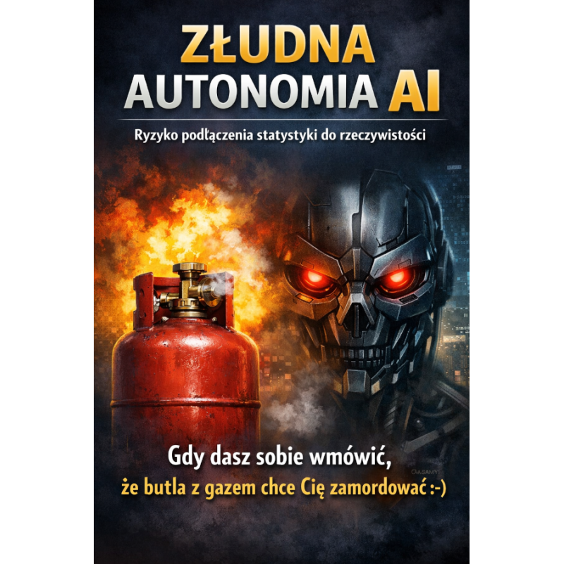 Złudna Autonomia AI - Ryzyko podłączenia statystyki do rzeczywistości - ebook