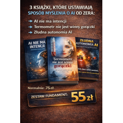 Zestaw Fundament AI (3 książki) – Zrozum AI od podstaw / Bez mitów i iluzji - ebooki