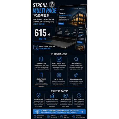 Strona Multi Page (WordPress)