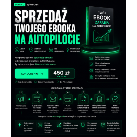 Done 4 U - Sprzedaż Twojego ebooka na Autopilocie
