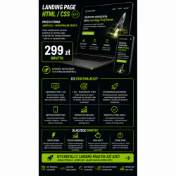 Landing Page (HTML / CSS)