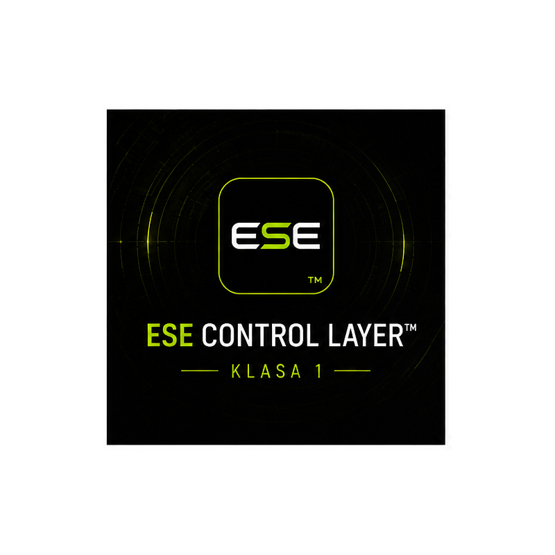 Klasa 1 🎯 ESE Control Layer™  Mechanizm kontroli jakości marketingu