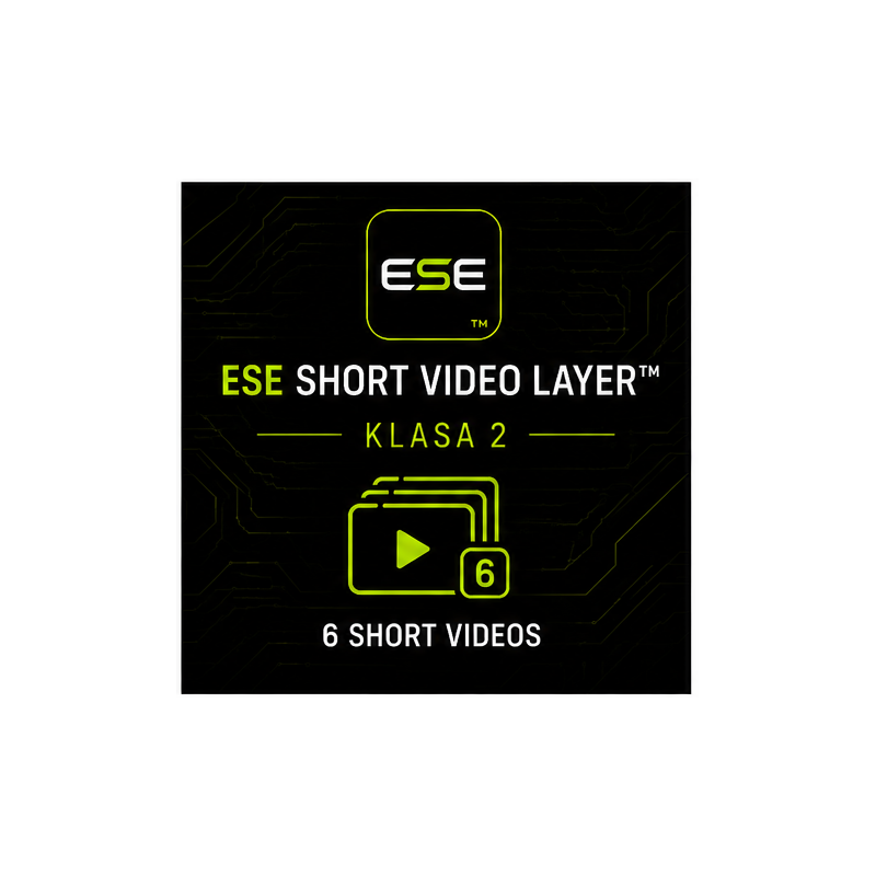 ESE Short Video Layer™ — Klasa 2 - 6 x wideo